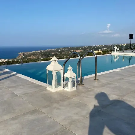 Eva West With Infinity Pool & And Panoramic Sea View * Gerani Chanion