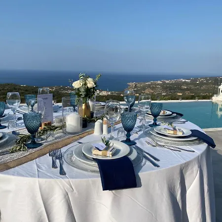 Eva West With Infinity Pool & And Panoramic Sea View Willa *