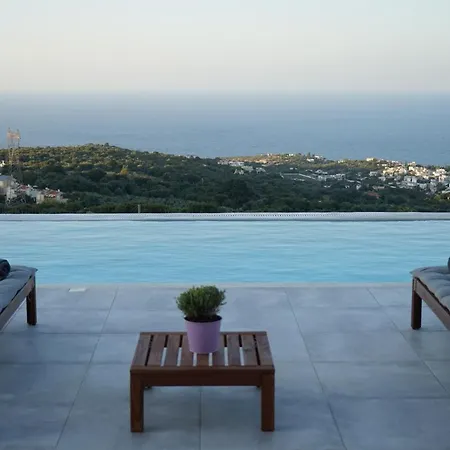 ヴィラ Eva West With Infinity Pool & And Panoramic Sea View Gerani Chanion